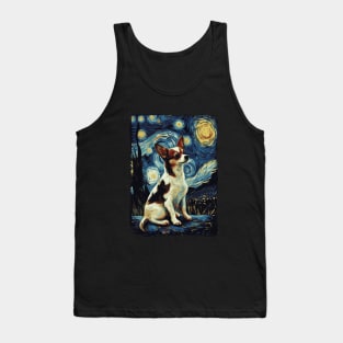 Chihuahua Starry Night Tank Top